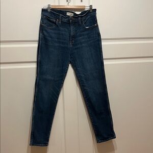 Madewell Slim Straight Jeans, Size 31 Hammond Wash